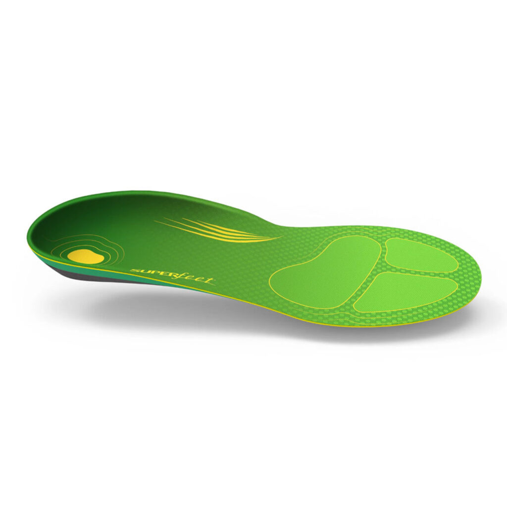 The right insoles for sports shoes 